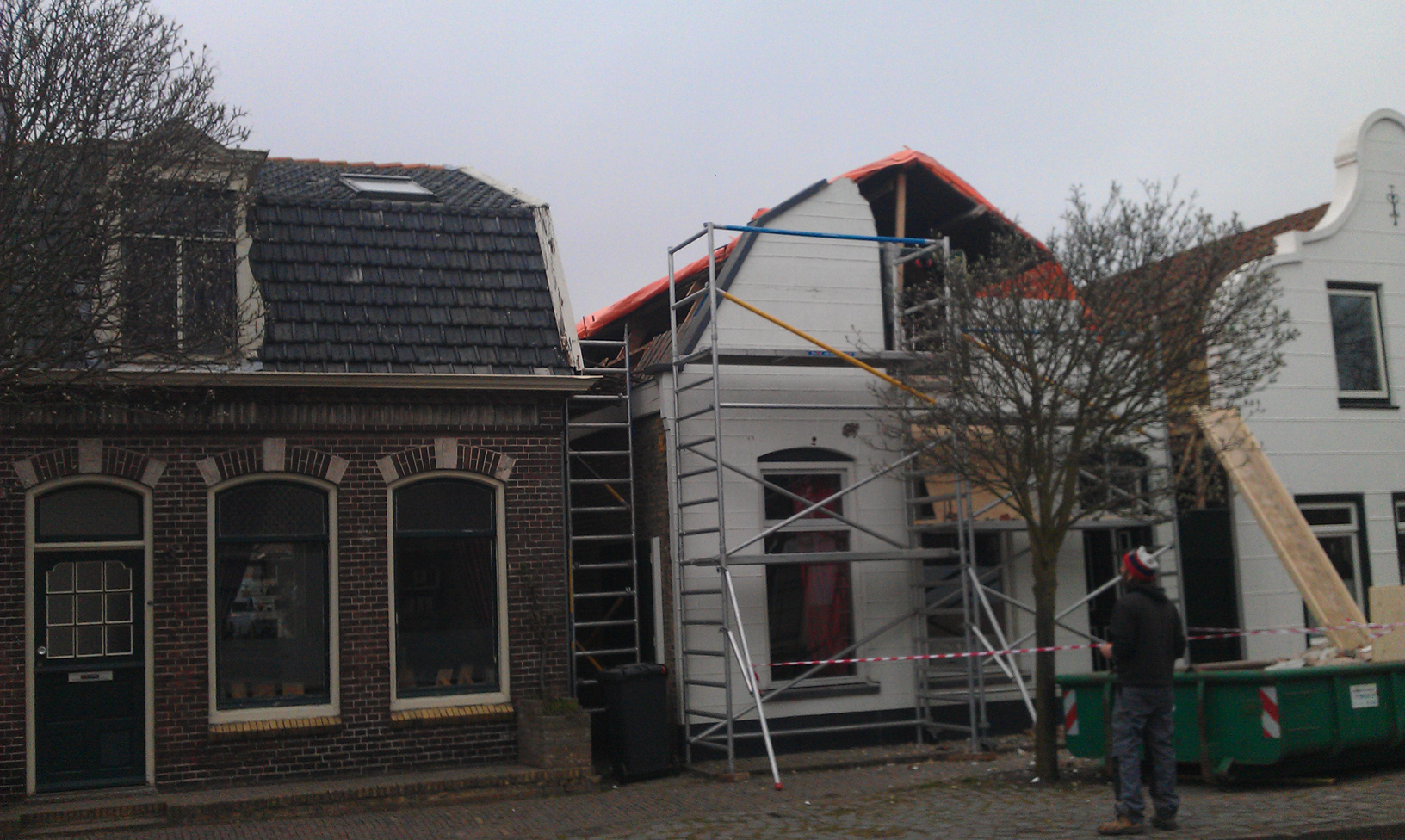 Kap renovatie Texel aangenomen door Marangos Houtbouw, Apollo timmerwerk en HS Werken
